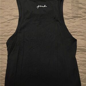 PINK Victoria's Secret Black Tank Top